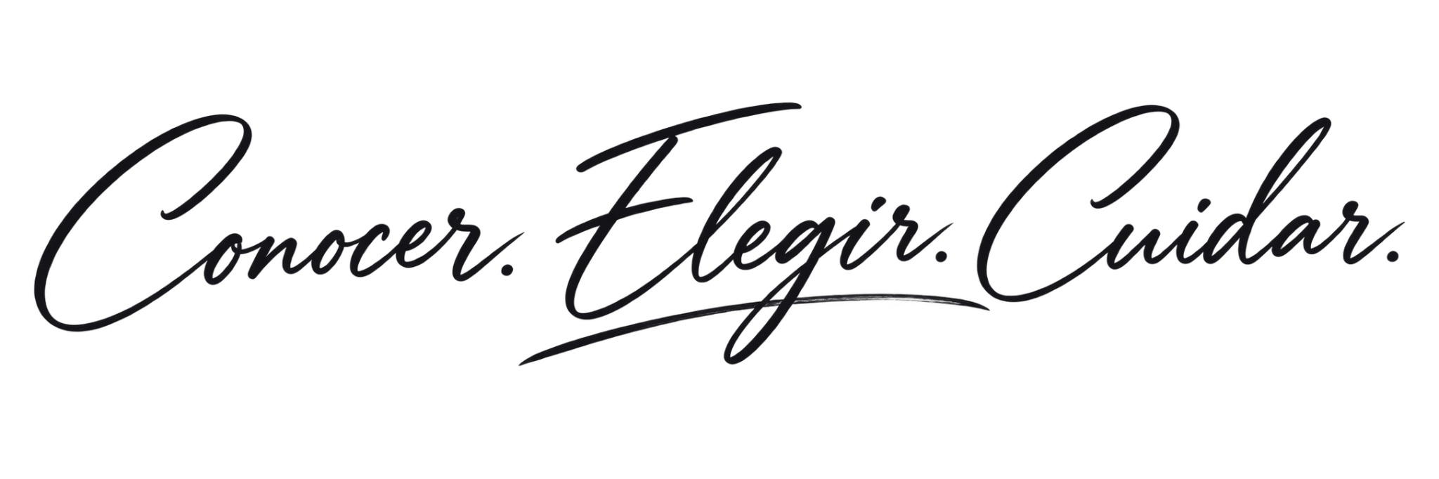 Conocer Elegir Cuidar